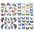 1Pcs Water Nail Decal and Sticker Flower Leaf Tree Green Simple Summer DIY Slider for Manicure Nail Art Watermark Manicure Decor