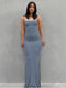 BOOFEENAA Strap Backless Long Maxi Dresses Party Club Vacation Outfits for Women Sexy Casual Summer Dress 2022 Wholesale C85CZ24