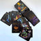 New Pokemon Cards Metal Gold Silver Vmax GX Card Box Charizard Pikachu Rare Collection Battle Trainer Card Children Toys Gift