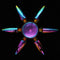 Hot Rainbow Metal Fidget Spinner Zinc Alloy Colorful Hand Spinner Antistress Toys for Children Adult Gifts for Children Adult
