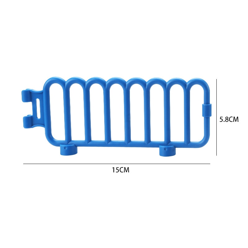 Big Building Blocks Compatible Slide Swing Seesaw Park Playground Series Large Bricks Children Educational Creative Toy Kid Gift