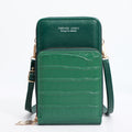 Hot Sell Mobile Phone Bags With Metal Opening Crossbody Bags Women Mini PU Leather Shoulder Messenger Bag For Girls Gift