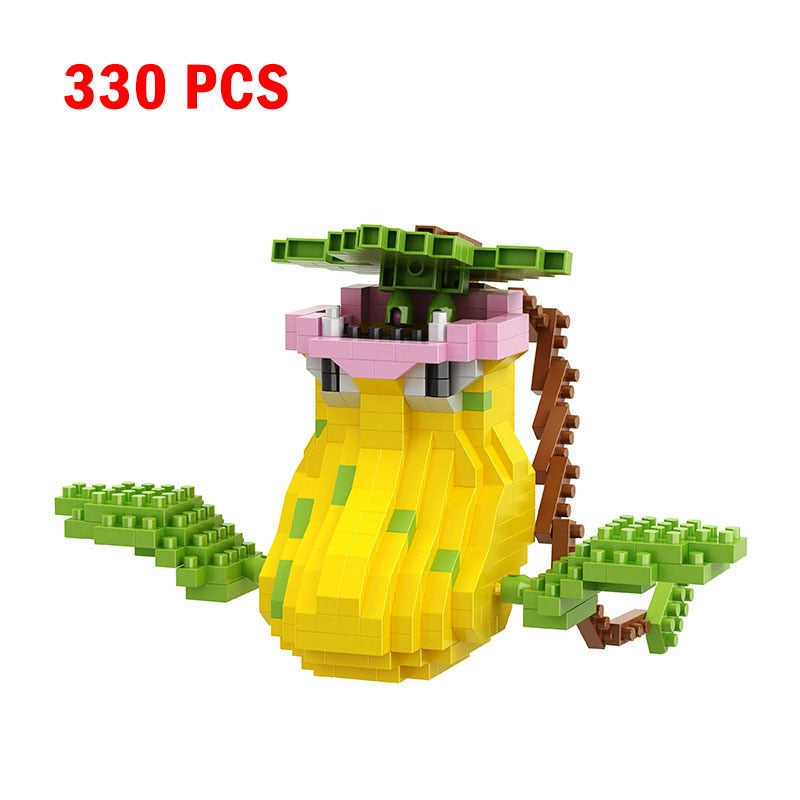 Pokemon Small Building Pokemon Blocks Small Cartoon Picachu Animal Model Education Game Graphics Pokemon Toys For Kids Birthday
