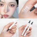 Diamond Glitter Eye Liner Pencil Eye Makeup Highlighter Waterproof Pearl White Brighten Silkworm Shadow Liquid Eyeliner Pen