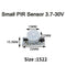 5V 12V 24V 4A Dimmable Sensor Switch Hand Wave Dimmer PIR Switch for LED Strip LED,Touch switch for  Kitchen Cabinet LED Lights