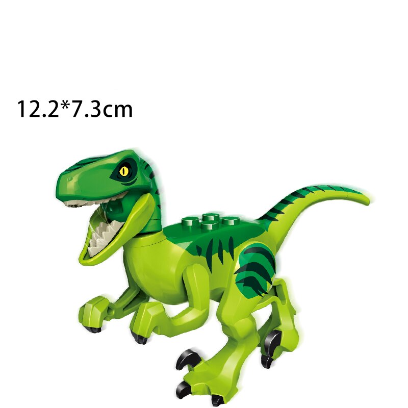 Jurassic Dinosaur Building Blocks Toys Park Compatible Major Brand Gifts Simulation Animal Rex Raptor Ankylosaur Christmas Gifts