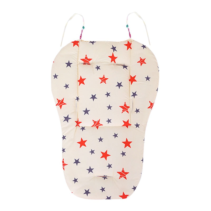 Baby Kids Highchair Cushion Pad Mat Booster Seats Cushion Pad Mat Feeding Chair Cushi on Pad Stroller Cushion Mat Cotton Fabric