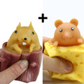 Squeezing Squirrel Cup Toys Decompression Fidget Antistress Sensory Stress Reliefing Gift For Kids Adults