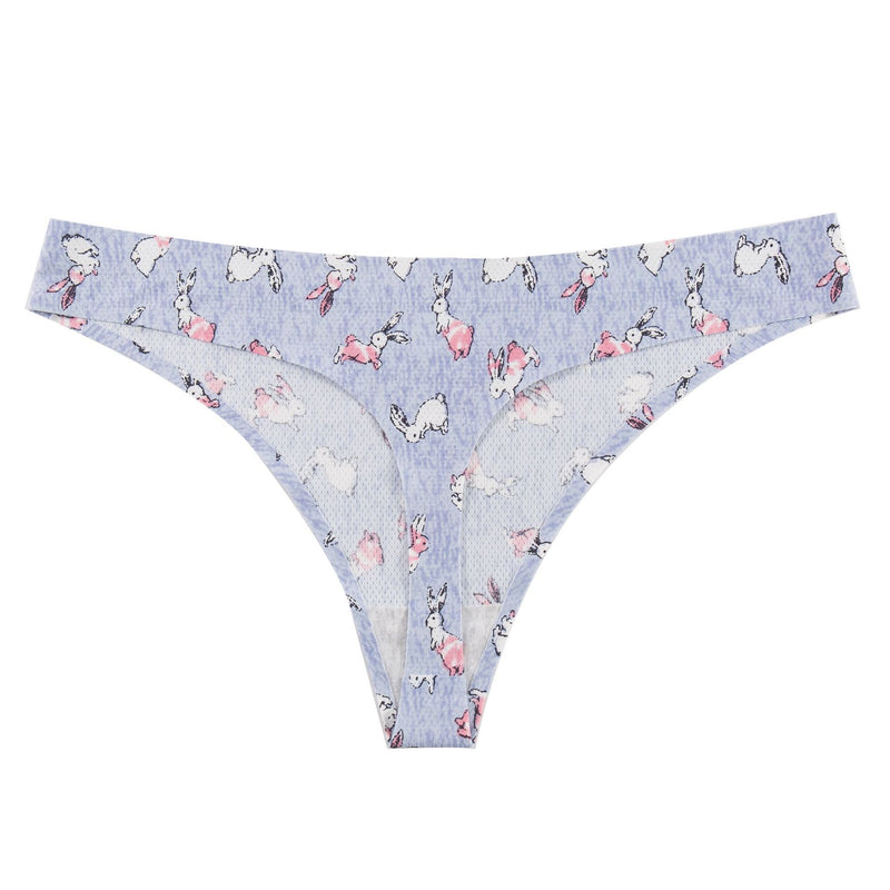 Lady Print Lovely Panties Women Cotton Seamless Underwear for Female Sexy Low Ries G-String Thongs Comfort Briefs Lingerie