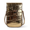 Silver Mobile Phone Mini Bags Small Clutches Shoulder Bag Crocodile Leather Women Handbag Black Clutch Purse Handbag Flap