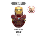 XH1261 Building Blocks Disney Anime Bricks Mini Action Toy Figures Assemble Blocks Kids Child Toys Gift
