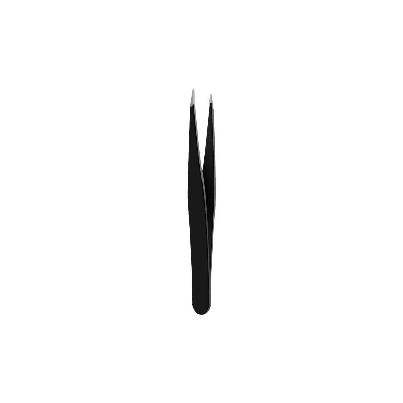 Stainless Steel Eyebrow Tweezers Black Flat Hairs Puller Beauty Makeup Tool пинцет для ресниц pince a epiler пинцет для бровей