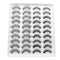 20 Pairs Mink Lashes Natural False Eyelashes Dramatic Volume Fake Lashes Soft Thick Long Eyelashes Wispy Makeup Extension 2022