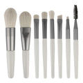 8Pcs Mini Travel Women Makeup Brushes Set Portable Soft Concealer Brush Beauty Foundation Eye Shadow Tool Eyelash Brush With Bag