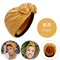 French Vintage Turban Hat Fashion Female Bandana Headband Women&