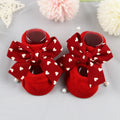 2022 Newborn Indoor Cotton Socks Bow Infant Anti Slip Socks Baby Girl Socks Rubber Soles Baby Boy Floor Socks Spring Autumn