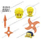 Naruto Sasuke Sakura Kakashi Obito Jiraiya Tsunade anime dolls Mini Action toy Figures cartoon Assemble blocks kid Birthday gift