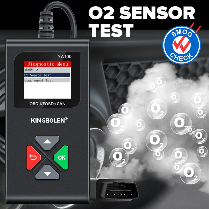 KINGBOLEN YA100 OBD2 Scanner Car Auto Diagnostic Tools Obd Code Reader Check Engine Russian Lifetime Free PK ELM327 LAUNCH 3001