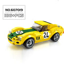 67 models City Racing Car Speed Champions Sports Building Blocks Bricks Classic Rally Super Racers F1 Great Vehicles kits toys
