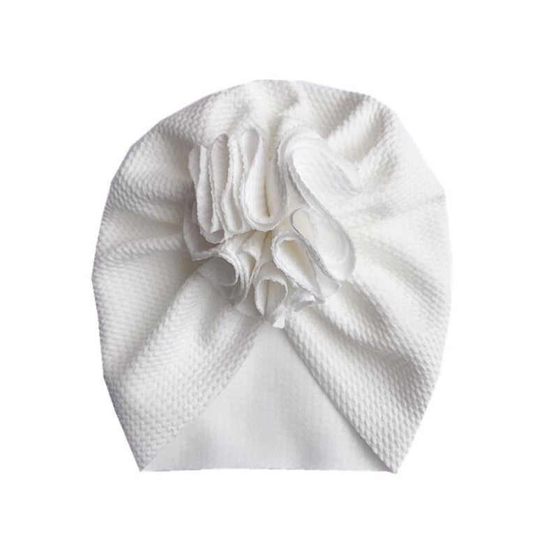 Cute Flower Baby Hat Toddler Turban Infant Head wraps Kids Bonnet Newborn Toddler Beanie Cap for  0-18m