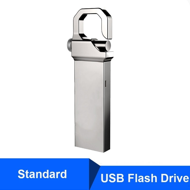 BINFUL high speed memoria flash drive  pendrive 64G waterproof pen drive 16GB 8GB 4GB 32GB flash usb metal stick key Custom logo