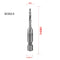1/6Pcs Tap Drill Bit Set Hex Shank Titanium Plated HSS Screw Thread Bit Screw Machine Compound Tap M3 M4 M5 M6 M8 M10 Hand Tools