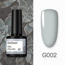GELFAVOR Gel Nail Polish Glitter 8ML Semi-permanent Varnish Hybrid UV Nail Gel Polish For Manicure Nail Art Design Gel Varnishes