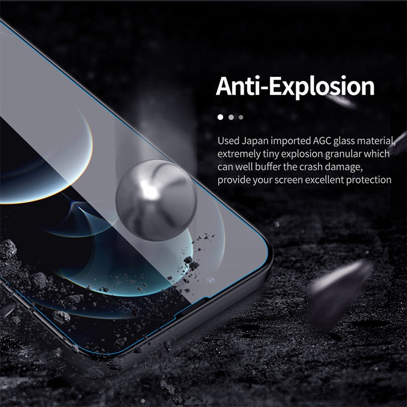 4PCS Tempered Glass for iPhone 11 12 13 Pro XR X XS Max Screen Protector on for iPhone 12 Pro Max Mini 7 8 6 6S Plus 5S SE Glass