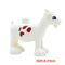 Big Building Block Accessories Chicken Duck Dog Cat Bird Cattle Sheep Zebra Rhinoceros Insect Zoo Series DIY Duploes Toy Gift