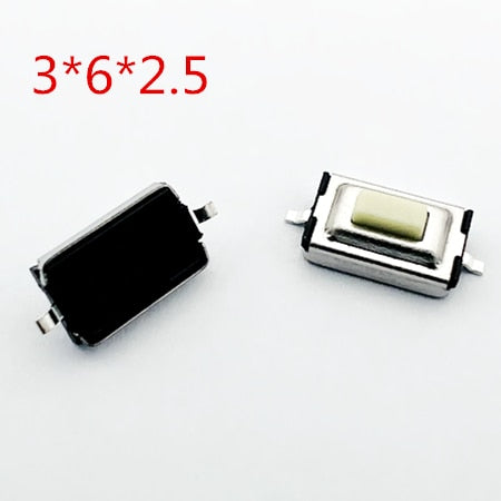Car Remote Control Key Tou son offch Repair Small Switch Micro Push Buttons Touch Component Package pulsador For Nissan, Honda,