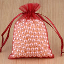 100pcs 24 Colors Jewelry Packaging Bag 5*7 7*9 9*12 10*15cm Organza Bags Gift Storage Wedding Drawstring Pouches Wholesales
