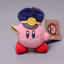 Kirby Keychain Kawaii 12Cm Cartoon Pink Star Keyring Soft Stuffed Plush Toys Cute Gifts Plushies For Girls Friends Childrens