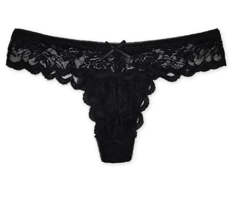 5 PCS/Set Sexy Lace Thong Women Low Waist Panties Transparent Underwear Ladies Lingere Panty Underware Womens G String 87169