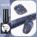 UR SUGAR Sparkling Gel Nail Polish Reflective Glitter Nail Gel Semi Permanent Nail Art Varnish For Manicures Need Base Top Coat