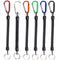 XC Tactical Lanyard Spring Rope Outdoor Hiking Camping Anti-lost Phone Key Chain Molle Military Backpack Attactment Spring Strap