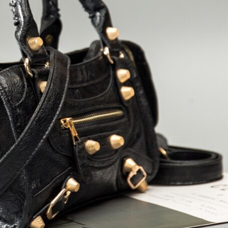 Girl Shoulder Bags Black Hand Bags New Arrival Mini Small Motorcycle Bags Crossbody for Women Soft Pu Leather Brand Handbag lady