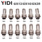 YIDI 5/10Set GX12 GX16 GX20 2 3 4 5 6 7 8 9 10 12 14 15 Pin Male Female Lc Cable Aviator Aviation Circular Connector Plug Socket