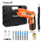 Electric Screwdriver Battery Rechargeable Cordless Screwdriver Powerful Impact Wireless Screwdriver Drill Electric Screw Driver