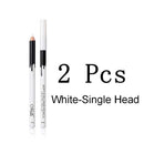 1-10 Pcs Eyeliner Pencil Makeup Women Long Lasting Waterproof Pigment Eye Liner White Eyeliner Pen Cosmetics