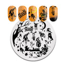 PICT YOU 12*6cm Nail Art Templates Stamping Plate Design Flower Animal Glass Temperature Lace Stamp Templates Plates Image