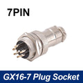5/8&quot; GX16  Aviation Circular Connector  2Pin3pin4pin 5pin6pin7pin8pin9pin10pin Male &amp; Female Diameter 16mm L73 RS765 DF16 M16
