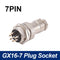 5/8&quot; GX16  Aviation Circular Connector  2Pin3pin4pin 5pin6pin7pin8pin9pin10pin Male &amp; Female Diameter 16mm L73 RS765 DF16 M16