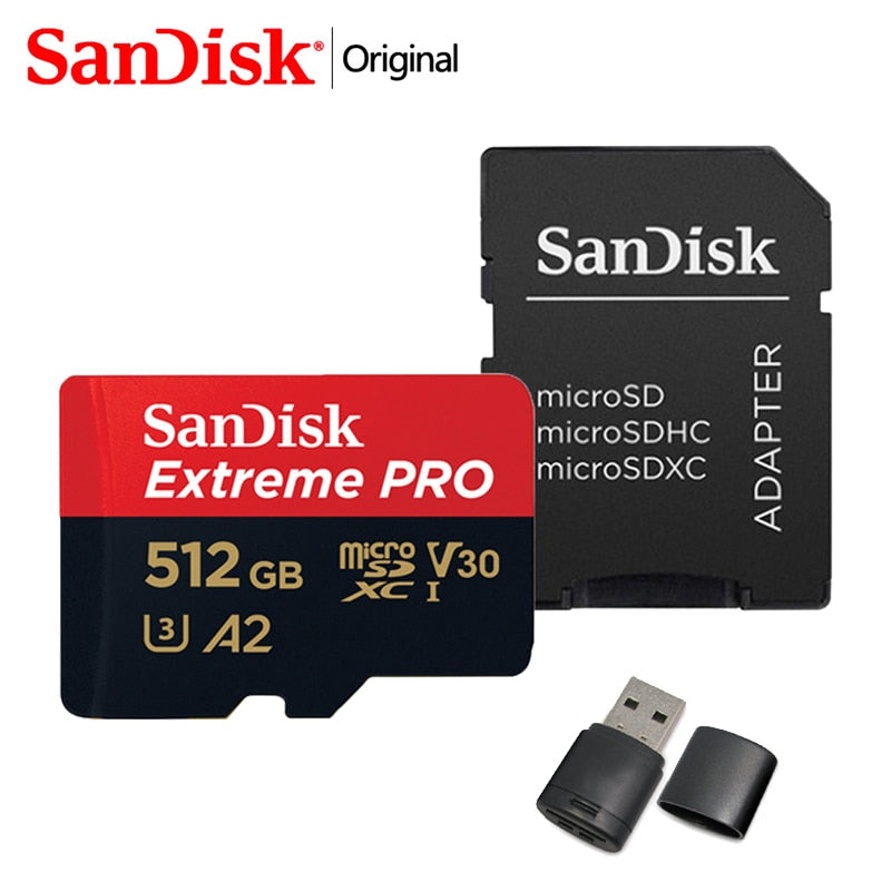 SANDISK Ultra 256GB Micro SD 128GB Memory Card 64GB 32GB Micro SD Card SD/TF Flash 512GB 1TB 400GB Microsd for Phone Extreme Pro