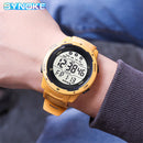 Reloj Hombre Outdoor Digital Watches Sport LED Men Big Dial Round Watch Luminous Casual Clock Multifunction Wrist Stopwatch 2022