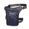 Thick Crazy Horse Leather Men Design Casual Coffee Classic Shoulder Sling Bag Fashion Travel Fanny Waist Belt Pack Leg Bag 211-5
