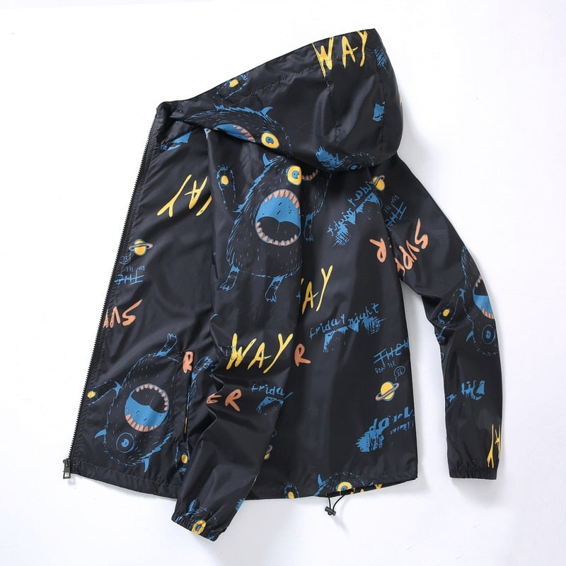 Summer Sun Protection Clothing UV Protection For Men And Women Couples Skin Jacket Thin Section Breathable Quick-Drying FS2967