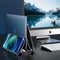 CABLETIME Vertical Laptop Stand Heat Dissipation Non-slip Silicone Gravity Holder for MacBook Surface iPad Tablet Stand C418