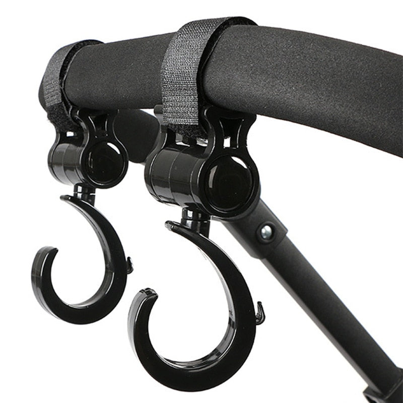 2PCS Baby Stroller Hook Multi Purpose Pram Hook Baby Stroller Accessories Shopping Prop Hanger Baby Bag Shopping Pram Hook