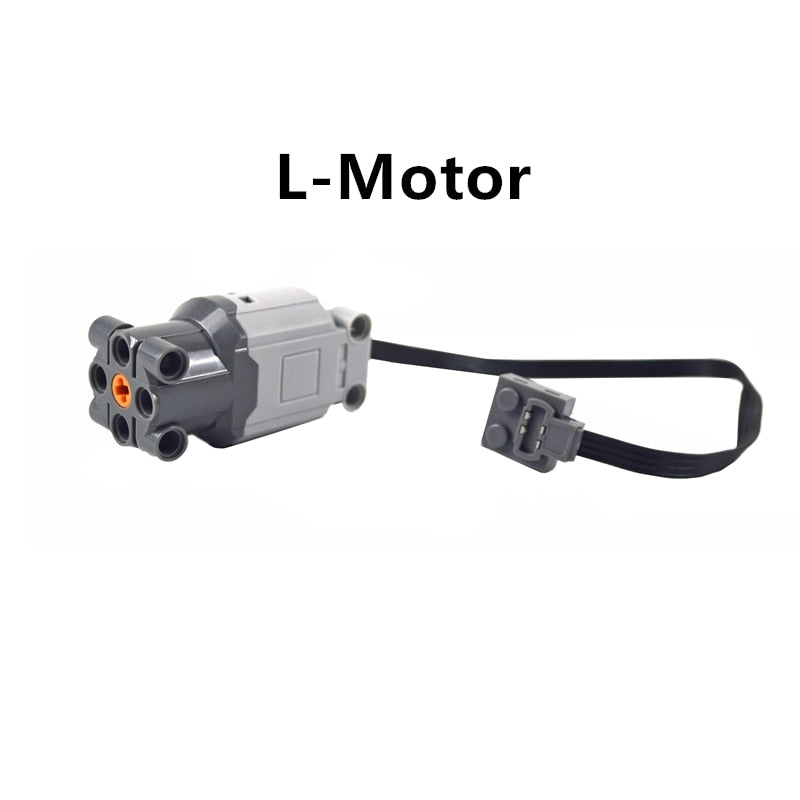 Technical Motor Parts Multi Power Functions 8293 8883 Tool Servo Train Motor PF Model Sets Building Blocks Compatible All Brands
