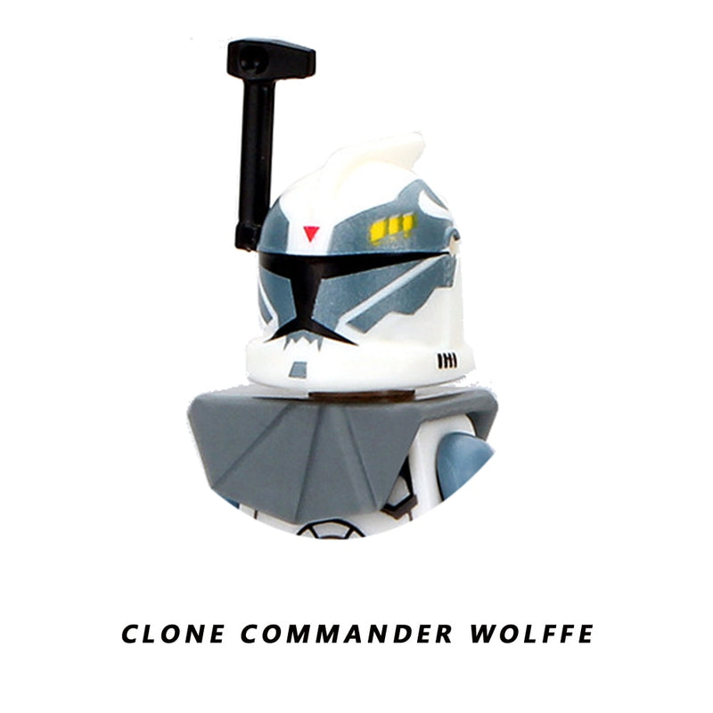 Disney 501st Clone Troopers Building Block Scout Republic Commando Appo Echo Cody Rex Jesse SEV Gree Kashyyyk Action Figures